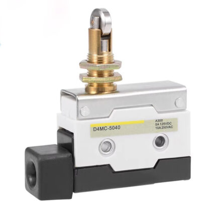 Limit Switch with Panel Mount Crossroller Plunger D4MC-5040 10A 125VAC
