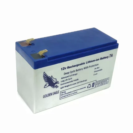 Rechargeable Li-ion Battery 12V 7A with BMS Replacement For Acid Battery